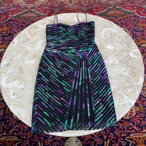 Cache Sexy Bandage Multicolour Cocktail Dress - Picture 9 of 13